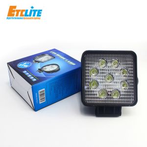 Etclite Super Bright 24V 12V Spot Led Light Truck Tractor Boat 4X4 4Inch 27W