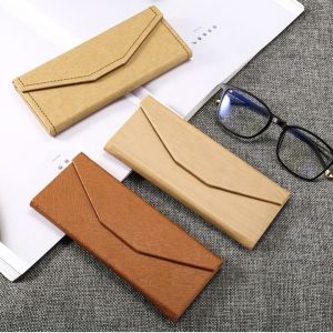 Custom Printed Foldable Eyeglass Case Excellent Impact Resistance