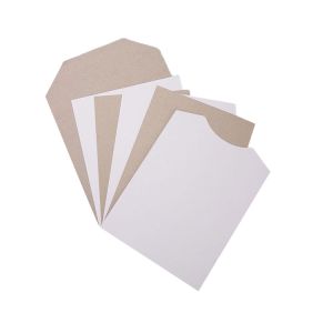 0.3mm - 2mm Thickness White Clay Coated Cardboard / Duplex Gray Back Board