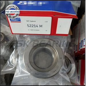 Double Direction 52214 M Axial Deep Groove Ball Bearing 55x105x47mm