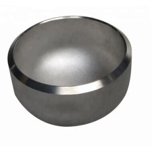 China Stainless Steel 304/304L Schedule 40 Sch80 Butt-Weld Pipe Fitting Seamless Pipe Cap on sale