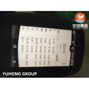 ASTM A358 CL1 TP316L Welded Stainless Steel Pipe for Offshore Industry