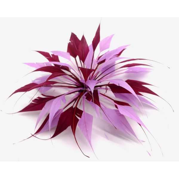 Party Decoration Stripped Goose Feather Flower Mount for Shipping DHL UPS FEDEX EMS TNT