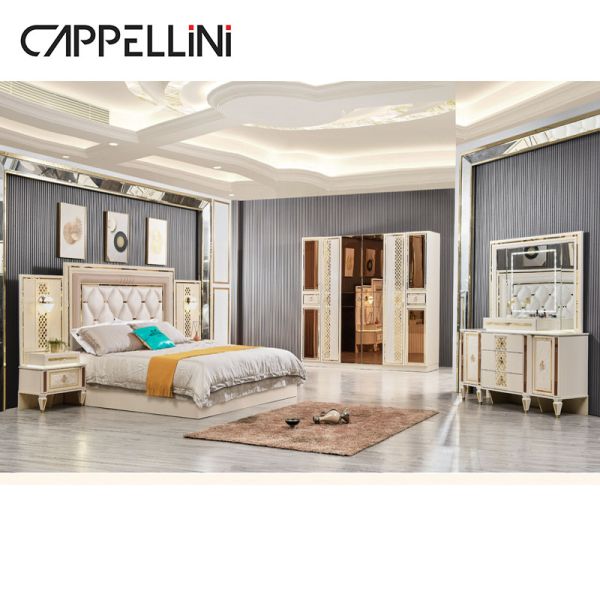 Buy Cabrini Turkish Bedroom Furniture Set Durable MDF Modern Bedroom Furniture at wholesale prices