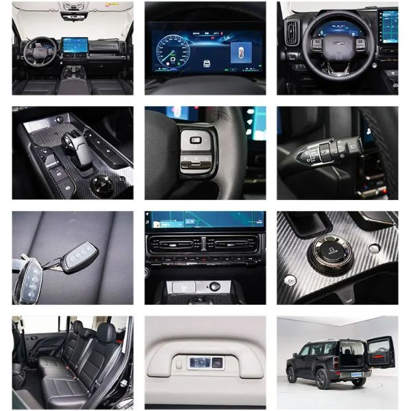 Fierce Dragon 2023 Haval Dragon PHEV Electric Motor Max Power 278kW Blue Electric Car