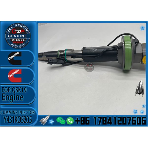 Construction Machinery PartsFuel Injector For QSK19 Diesel Y431K05429 Y431KO5205