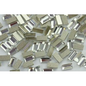 Rectangle Shaped Non Hot Fix Rhinestones