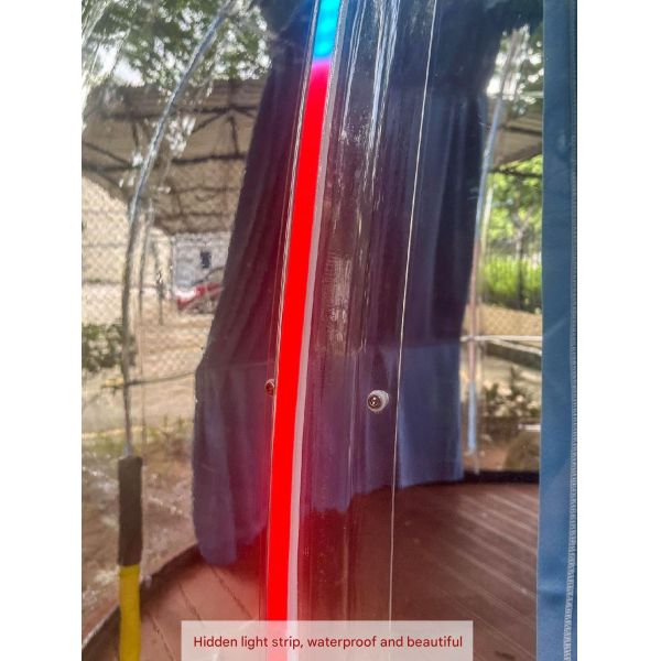 Transparent Homestay Outdoor Panoramic Tent Wild Camping Landscape PC Starry Bubble Room for Hotel