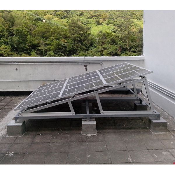 Buy Triangular Preassembled Flat Roof Solar Mounting System at wholesale prices