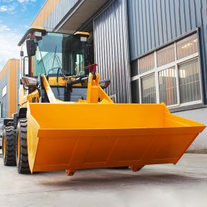 Wheel Loader 1.5ton Mini Front End Loader Bucket Loader with Log Grapple for