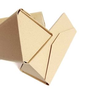 Rigid Cardboard Eco Friendly Triangular Gift Box