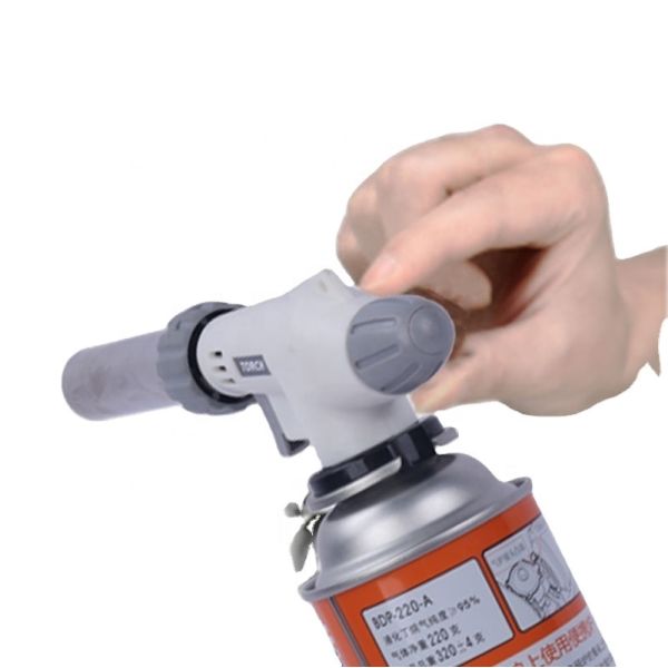 Buy Professional Flame adjustment Kitchen Torch Gun Stainless Steel at wholesale prices