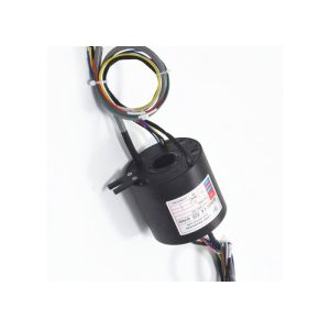 25.4mm Through Bore Size Hollow Shaft Slip Ring Extremely Low Electrical Noise