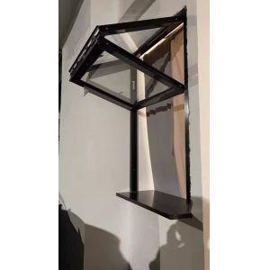 Alloy Household Aluminum Window Black Modern Aluminium Window Design Aluminium