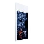High brightness ultra thin digital advertising player dual screens window