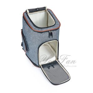 Foldable Pet Carrier Bag With Extra Padded Adjustable Shoulder Straps