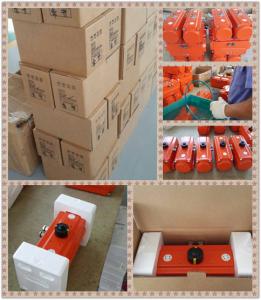 Quality Double action and spring return 1/4 turn pneumatic rotary actuator for butterfly valve ball valve for sale