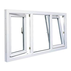 Hot Sale UPVC Casement Tilt Turn Window with Double Glazing