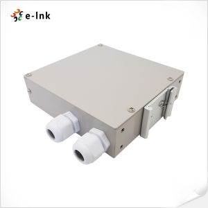 8 Ports DIN-Rail Fiber Splice Box