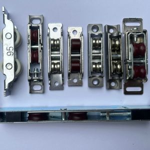 50kg/pair Load Capacity Zinc Plating Single Flat Roller for Smooth Material Handling