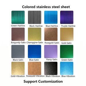 ISO Ss Brush Finish Sheet 316 Hairline Stainless Steel Plate