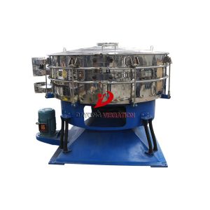 Electric Fine Mesh Sieve Cocoa Powder Rotary Screening Machine