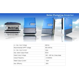 JNTECH 45kW Solar Pump Irrigation System With Three Phase DC To AC Inverter