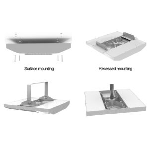 160lm/w Explosion proof Petrol Station LED Canopy Lights with Luxeon 5050 led