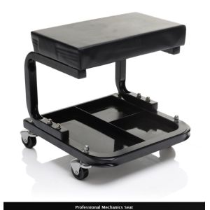Padded Heavy Duty Adjustable Mechanic's Roller Seat