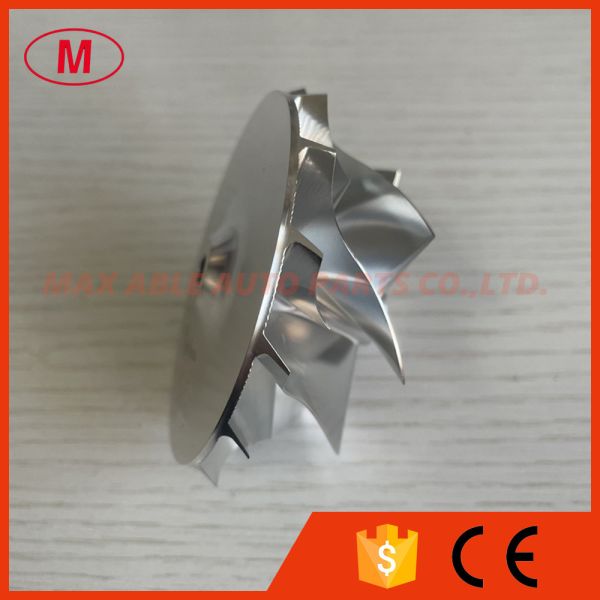 B58 reverse 56.00/68.01mm 7+7blades Performance Design Turbocharger milling/aluminum 2618/Billet compressor wheel