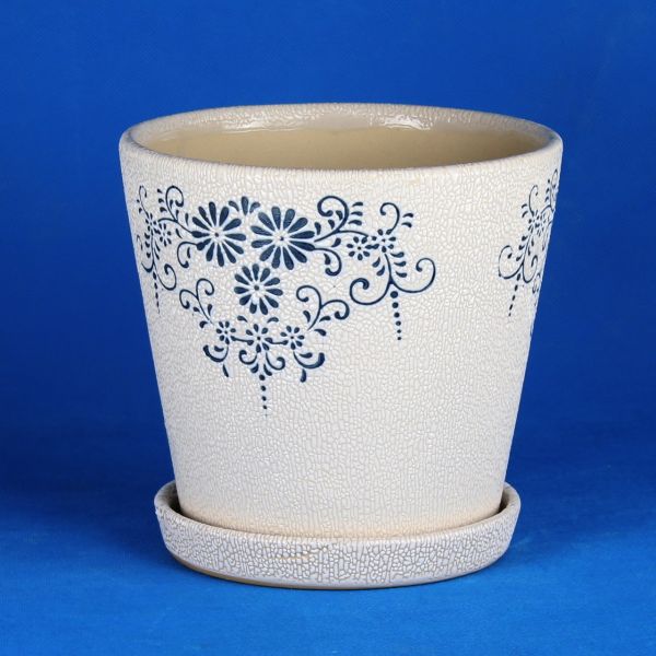 Customizable Ceramic Pots For Gardening In Different Colors