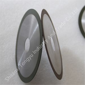 Resin Bonded Diamond Dicing Blades 6 Inches Tungsten Steel Processing