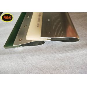 86 mm ×1.0 mm Screen Printing Squeegees Materials Aluminum Handle Squeegee Green
