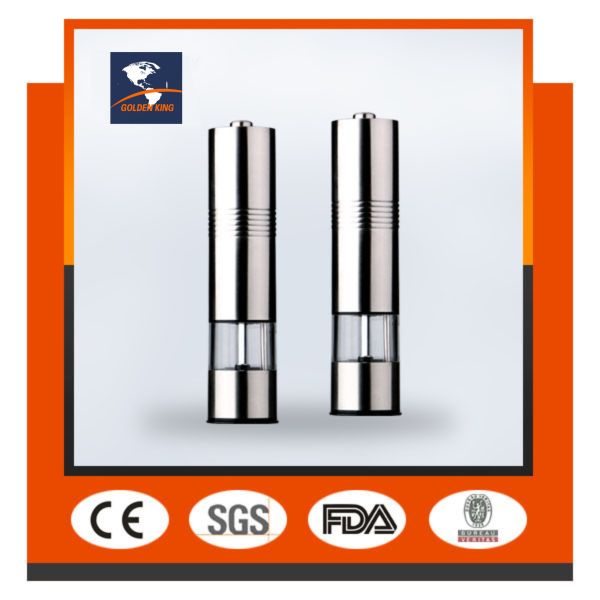 HIGH QUALITY Electrionic salt and pepper GK-00Z mill/electronic pepper mill/grinder