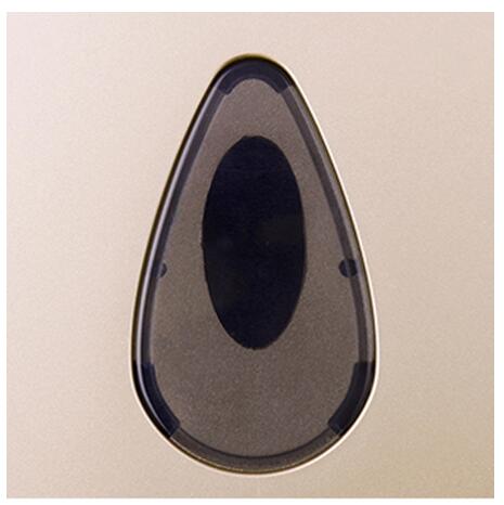 Bathroom Round Jumbo Roll Tissue Dispenser Durable High Impact Rigid Construction