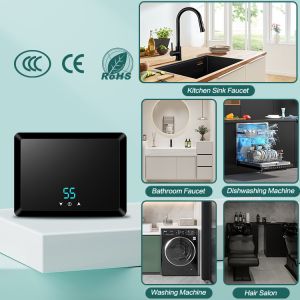 Instant Mini Smart Electric Tankless Water Heater 5500W / 6000W