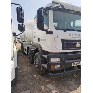 SITRAK C5H Chassis Refurbished Concrete Mixer Trucks Capacity 12cbm