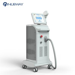 China Nubway professional vertical painless beauty equipment 808nm 1064nm 755nm diode laser hair removal machine with CE on sale