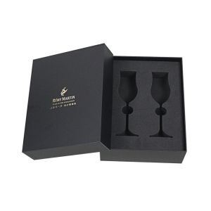 Art Rigid Paper Box With Custom Cardboard and foam inserts