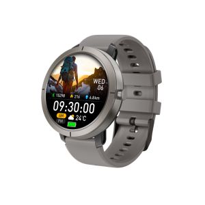 Straps Liquid Silicone Military Bluetooth Call Smartwatch with 5ATM Waterproof