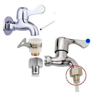 Atomization Water Misting Brass Nozzle Connectors Low Pressure Watering