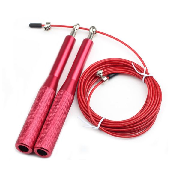 Buy Fitness Training Steel Wire Skipping Rope Exercise 3 Meters Adjustable Speed at wholesale prices