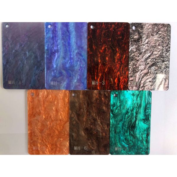 Starry Sky Glitter Plexiglass Sheet Plexiglass Plate for furniture decoration