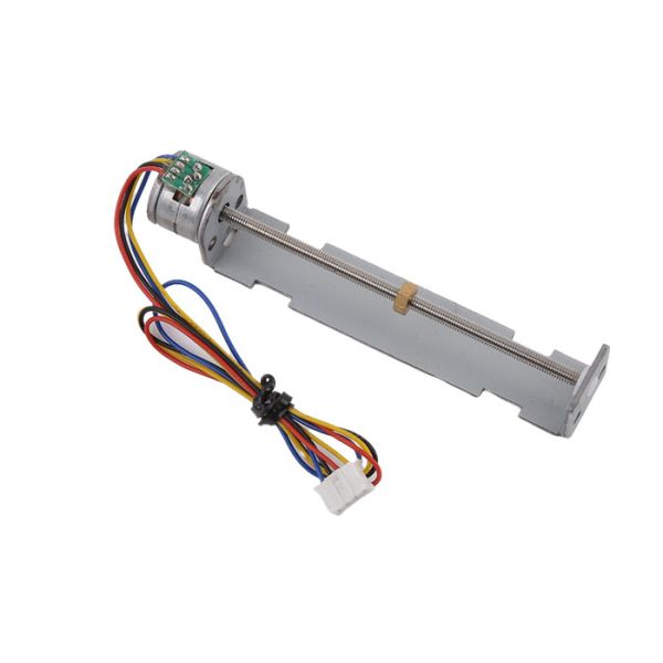 Buy Small Size Slider Stepper Motor 15mm 8V Trapezoidal Screw With Hexagonal Nut Tr3*1P*2N Lead screw at wholesale prices