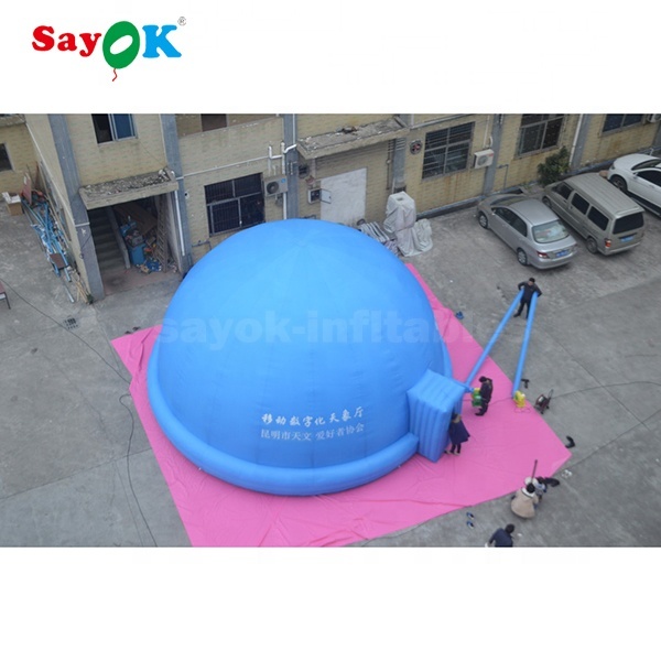 Buy Portable Mini Inflatables Planetarium Tent 360 Inflatable Projection Dome Tent for Teach at wholesale prices