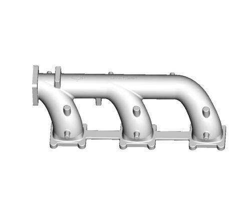 Buy Exhaust Pipe Mould Aluminium Die Casting Mould High Precision Process at wholesale prices