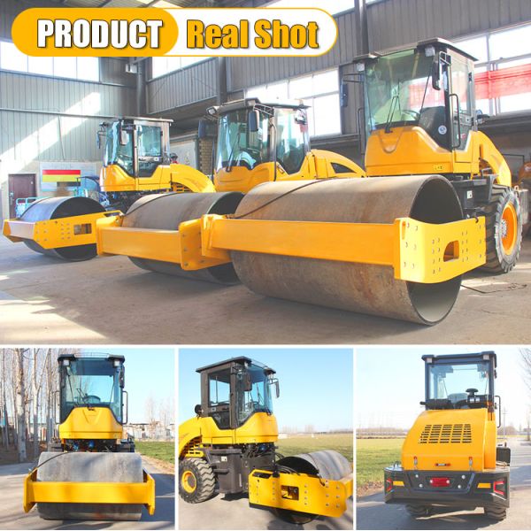 High Performance Road Machinery Vibratory Road Roller 5ton Single Smooth Drum Soil Asphalt Compactor Equipment for Sale