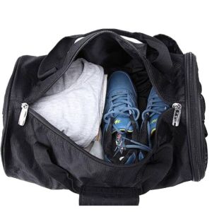 Custom Waterproof Gym Duffel Bag With Shoes Compartment