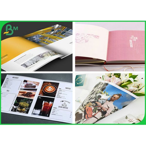 FSC 170g 180g Matte Coated Art Paper For Printing fashion magazine