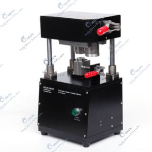 Laboratory Lithium Ion Batteries Crimping Equipment With First Sealing Second